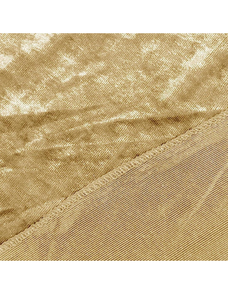 Cortina de Fondo de Terciopelo Champagne BalsaCircle 2.44x2.44m