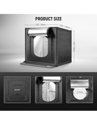 Kit de Vlogging Neewer para Teléfonos con Luz LED y Micrófono