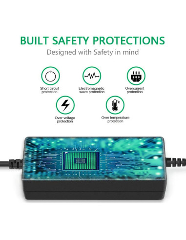 Adaptador AC DC J-ZMQER para Yongnuo YN216 Luz LED Estudio