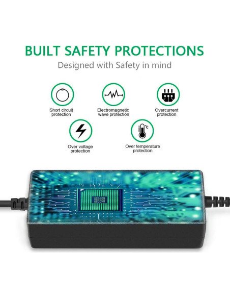 Adaptador AC DC J-ZMQER para Yongnuo YN216 Luz LED Estudio