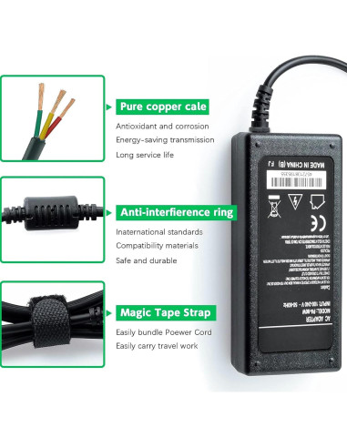 Adaptador AC DC J-ZMQER para Yongnuo YN216 Luz LED Estudio