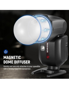 Flash NEEWER Z2-C 76Ws TTL para Canon, 600 Flashes, 1.5s Recarga 2