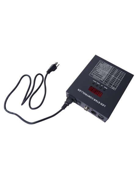 Cortina de Luz LED 6m x 3m Azul y Blanca con Control DMX SHATUOA