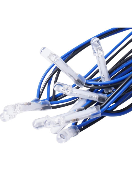 Cortina de Luz LED 6m x 3m Azul y Blanca con Control DMX SHATUOA