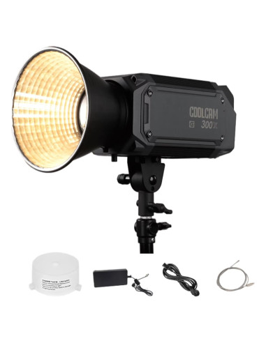 Luz de Video LED COB LS Coolcam 300X 310W Bi-Color 2700K-6500K