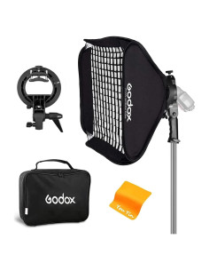 Godox Softbox 61x61 cm con Rejilla para Flash S-Type