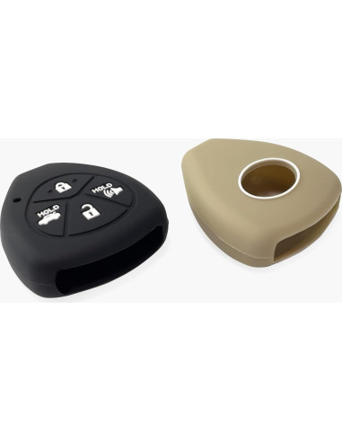 Cubiertas de llavero de silicona Click&Fit para Toyota 2008-2013