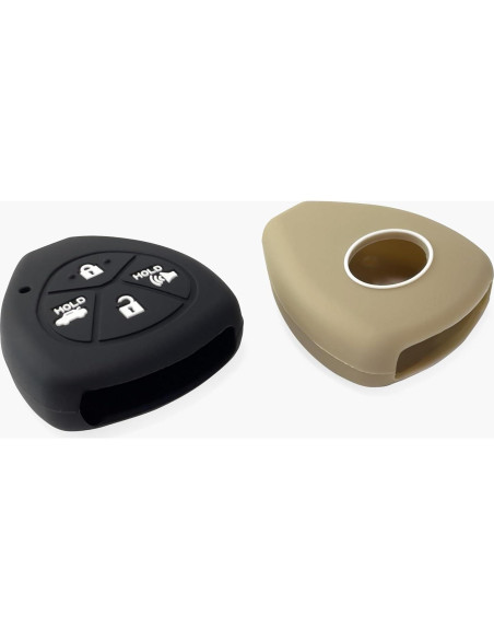 Cubiertas de llavero de silicona Click&Fit para Toyota 2008-2013