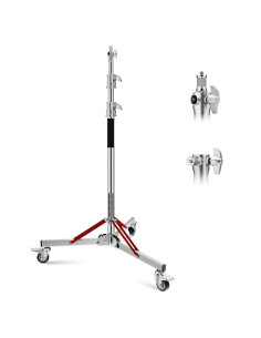 Soporte de Luz Ajustable Soonpho Acero Inoxidable 30kg Plata