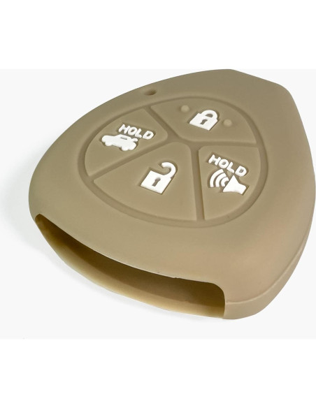 Cubiertas de llavero de silicona Click&Fit para Toyota 2008-2013