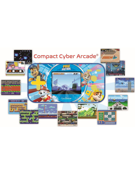 Consola de Arcade LEXiBOOK Patrulla Canina 150 Juegos LCD