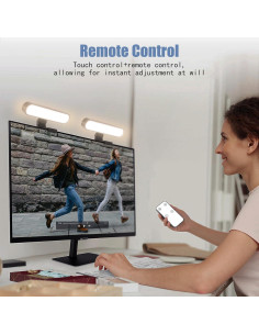 Iluminación LED para Videoconferencias MYSWEETY con Control Remoto 2