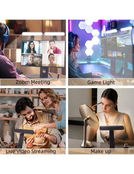 Iluminación LED para Videoconferencias MYSWEETY con Control Remoto