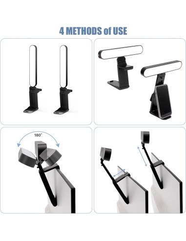 Iluminación LED para Videoconferencias MYSWEETY con Control Remoto