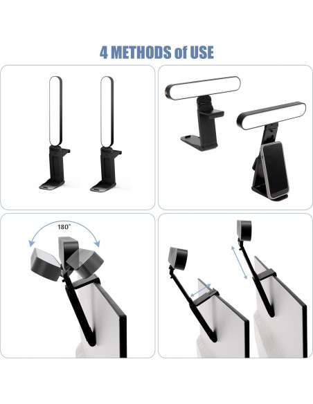 Iluminación LED para Videoconferencias MYSWEETY con Control Remoto