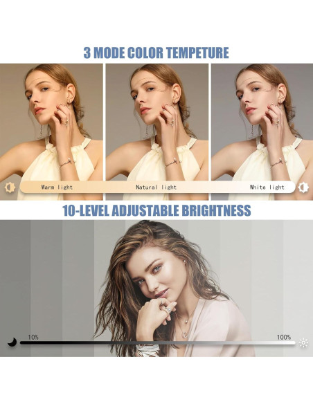 Iluminación LED para Videoconferencias MYSWEETY con Control Remoto