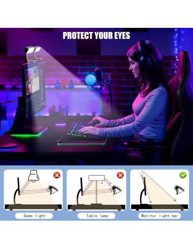 Iluminación LED para Videoconferencias MYSWEETY con Control Remoto