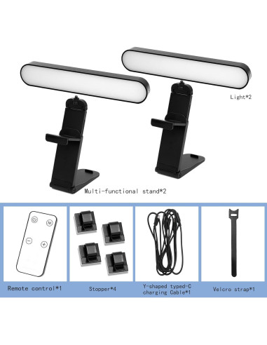 Iluminación LED para Videoconferencias MYSWEETY con Control Remoto