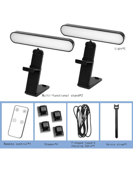 Iluminación LED para Videoconferencias MYSWEETY con Control Remoto