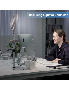 Anillo de Luz LED Evershop 7" con Soporte Ajustable para Video 2