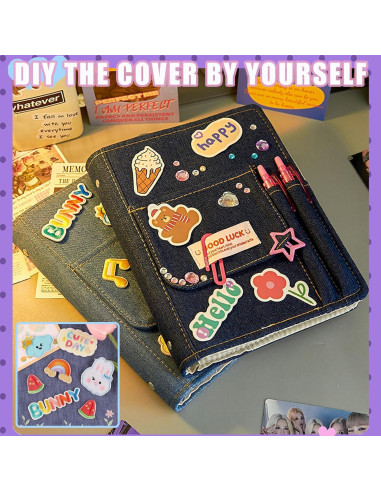 Carpeta de Photocard Kpop Neffliwe Denim A5 40 Páginas