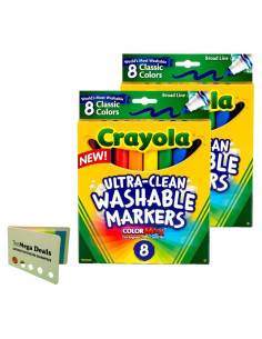 Marcador Crayola Color Max 8 unidades Lavable