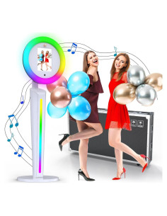 Cabina de Fotos Portátil iHorse Racing con Luz RGB 22"