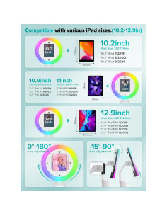 Cabina de Fotos Portátil iHorse Racing con Luz RGB 22" 2