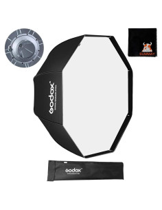 Softbox Octagonal Godox 80cm Bowens para Fotografía Profesional