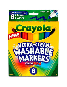 Marcador Crayola Color Max 8 unidades Lavable 2