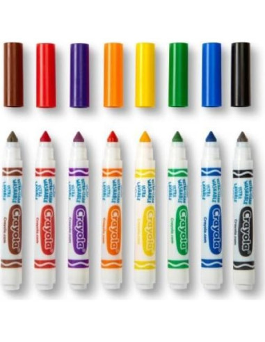 Marcador Crayola Color Max 8 unidades Lavable