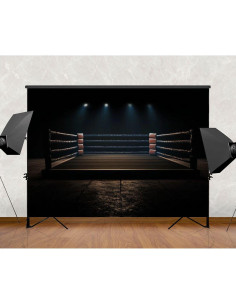 Fondo de Fotografía Kanworse 5x7ft Ring de Boxeo Decorativo 2