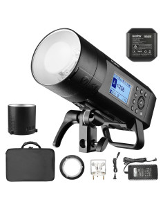 Flash Externo Godox AD400Pro 400Ws TTL HSS 2.4G Batería