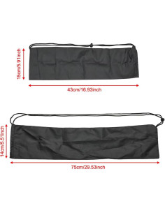 Paquete de 4 Fundas para Trípode 43 cm y 76 cm - Poliéster 2