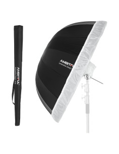 Paraguas Reflector Parabólico AMBITFUL UB-160S 160cm Plateado