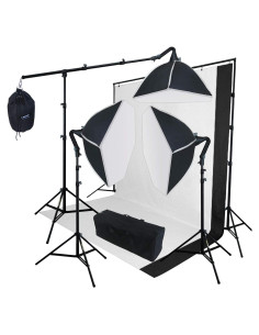 Kit de Iluminación de Estudio LINCO AM149 con Softbox