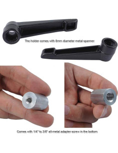 Soporte de Flash Universal iShoot IS-ST-DZ con Montura Tri-hot Shoe 2