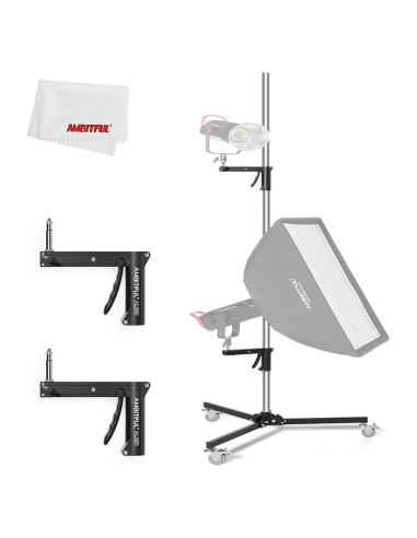 Soporte de Luz Móvil AMBITFUL AL250 Ajustable 1.98m