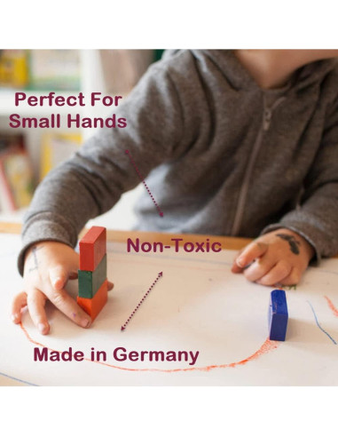 Bloques de Cera Stockmar 8 Piezas Impermeables en Lata