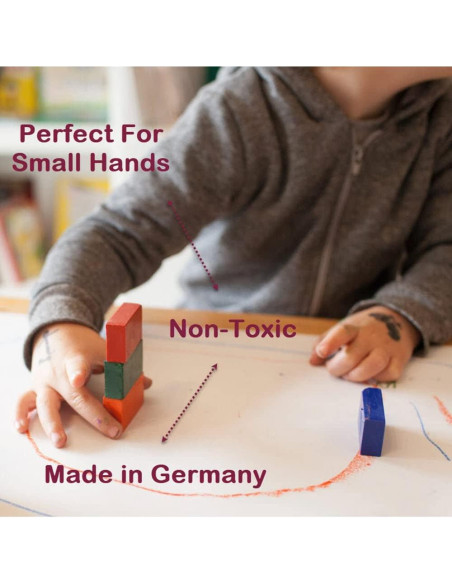 Bloques de Cera Stockmar 8 Piezas Impermeables en Lata