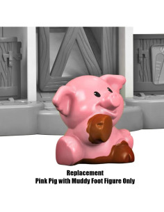 Repuesto Fisher-Price DWC31 Cerdo Rosa para Juego de Granja 2