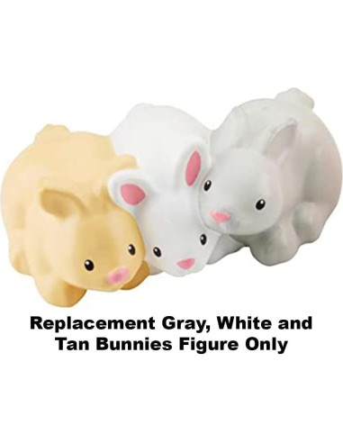 Figura de Conejo Repuesto Fisher-Price DFN55 Animales Granja