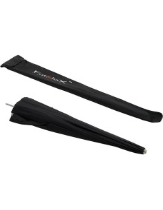 Paraguas Reflectante Parabólico Fotodiox 165cm Negro/Plata 2