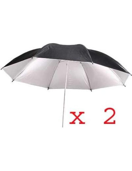 Kit de Fotografía ePhoto 2x Montura Flash y Paraguas 3.69kg