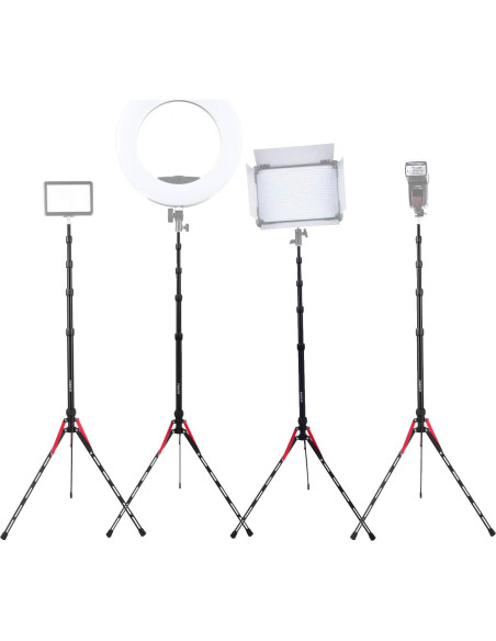 Soporte de Luz FOSOTO 2.2m Aluminio Plegable con Bolsa