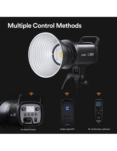 Godox SL100D Luz LED Video 100W 5600K 32100Lux Montura Bowens