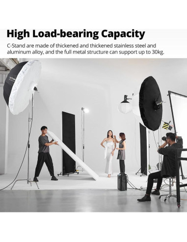 Soporte de Luz AMBITFUL C Stand con Brazo Extensible 320cm
