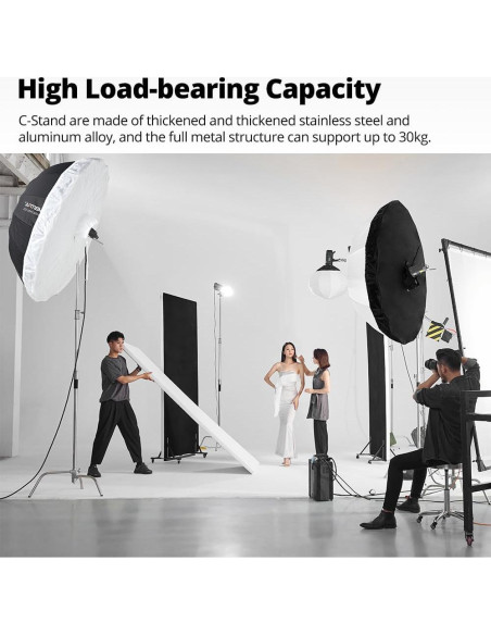 Soporte de Luz AMBITFUL C Stand con Brazo Extensible 320cm