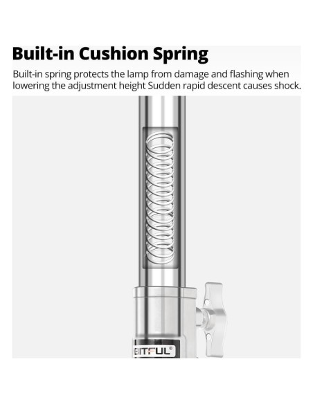 Soporte de Luz AMBITFUL C Stand con Brazo Extensible 320cm