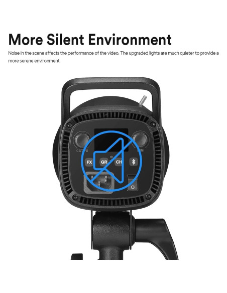 Godox SL100D Luz LED Video 100W 5600K 32100Lux Montura Bowens Godox SL100D Luz LED Video 100W 5600K 32100Lux Montura Bowens